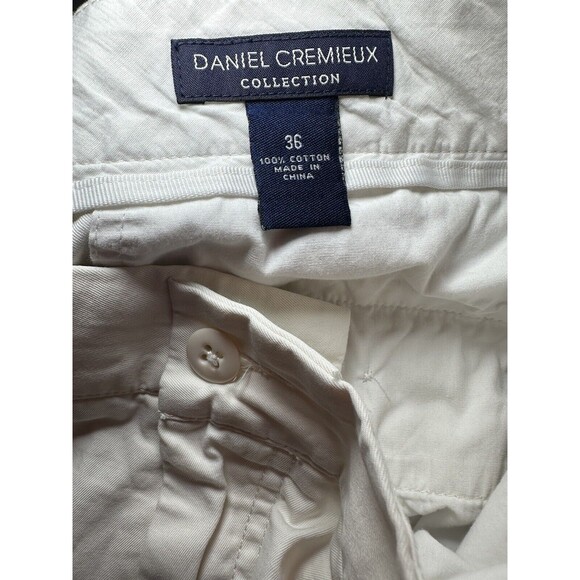Men's Daniel Cremieux White Golf Shorts SIZE 36 - Picture 3 of 5